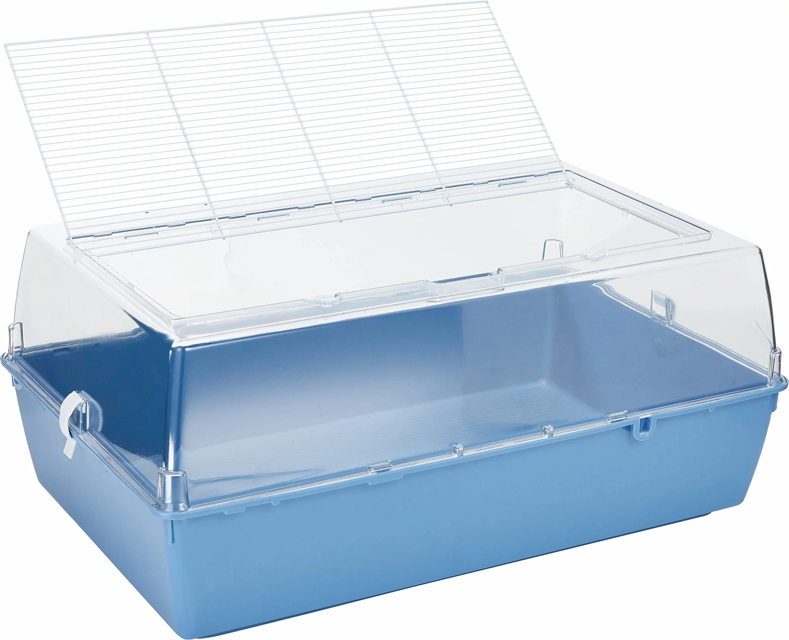Ferplast Jaula para Hamster en Plástico Duna Jaula para Ratones, Techo Practicable con Rejilla para facilitar la Limpieza y optimizar la Ventilación 71 x 46 x h 31,5 cm.