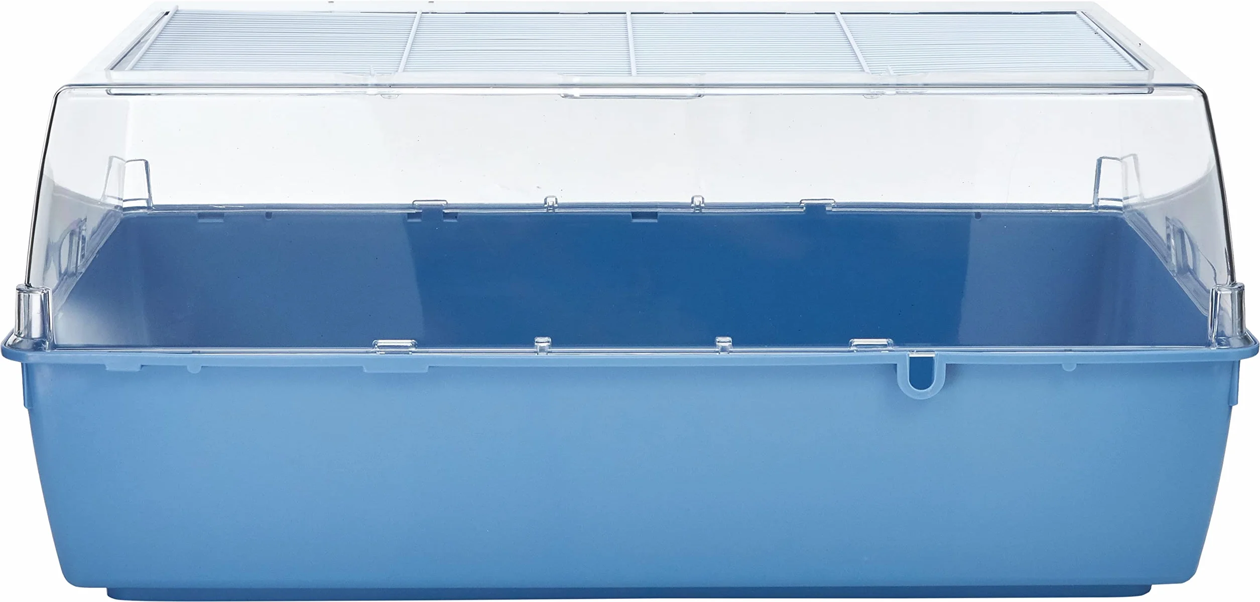 Ferplast Jaula para Hamster en Plástico Duna Jaula para Ratones, Techo Practicable con Rejilla para facilitar la Limpieza y optimizar la Ventilación 71 x 46 x h 31,5 cm.