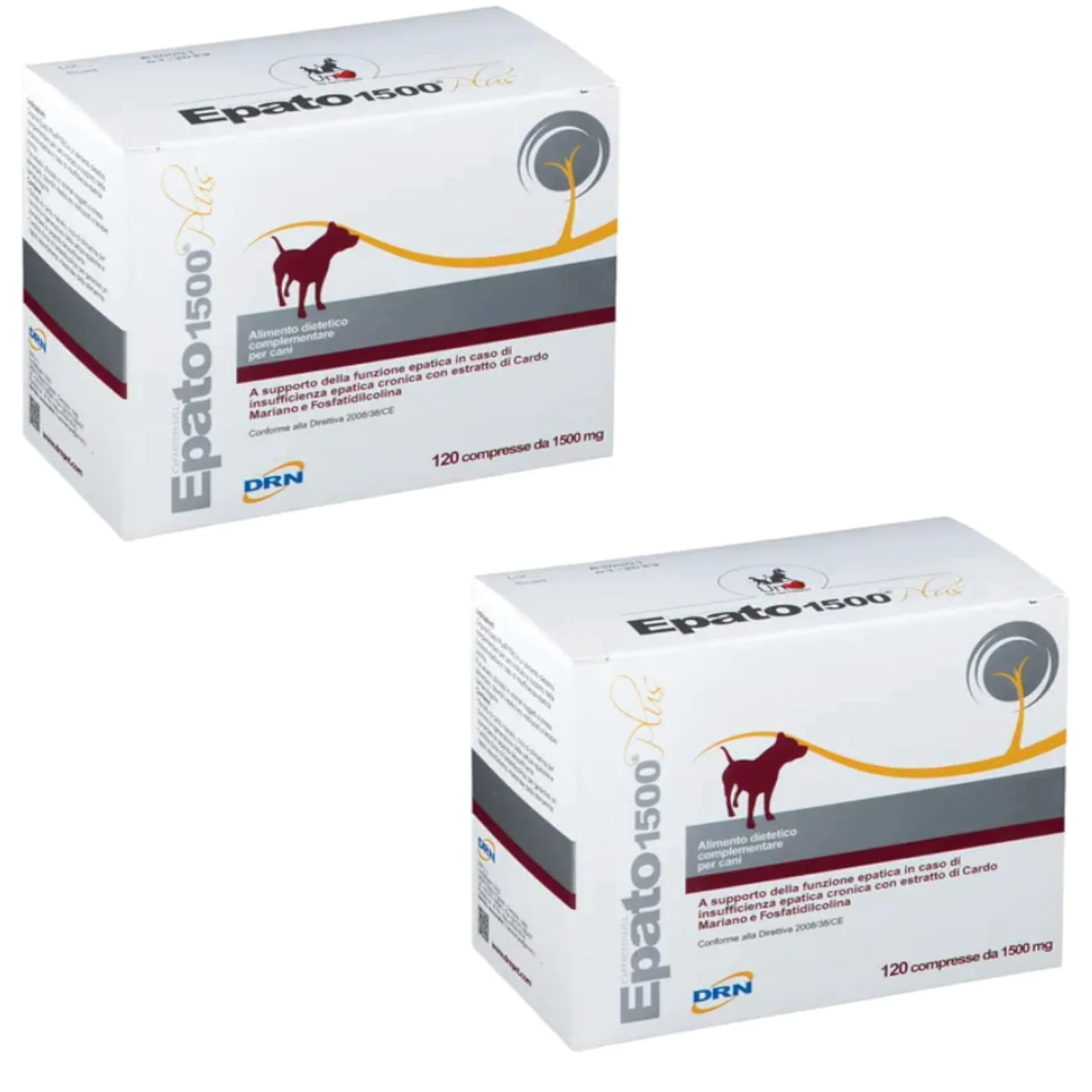 Generisch Livisto Epato 1500 Plus – Set – 2 x 120 Comprimidos