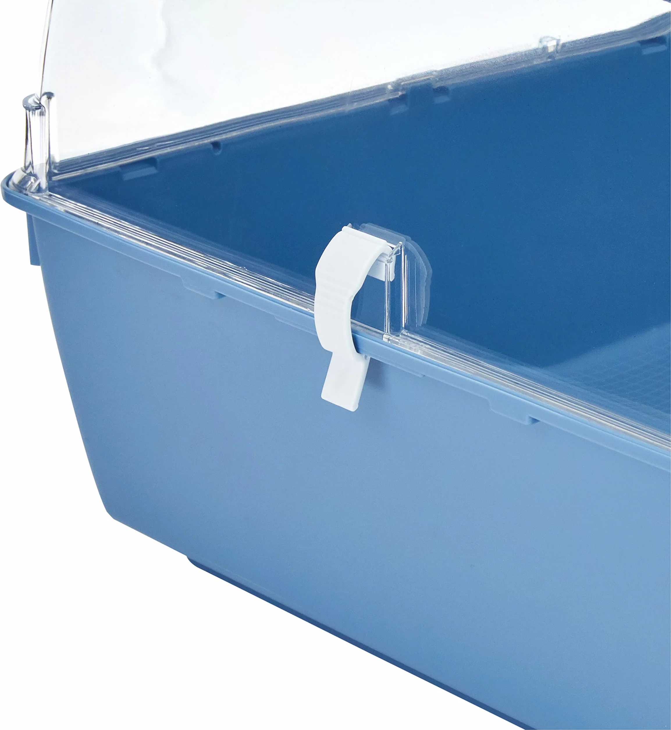 Ferplast Jaula para Hamster en Plástico Duna Jaula para Ratones, Techo Practicable con Rejilla para facilitar la Limpieza y optimizar la Ventilación 71 x 46 x h 31,5 cm.