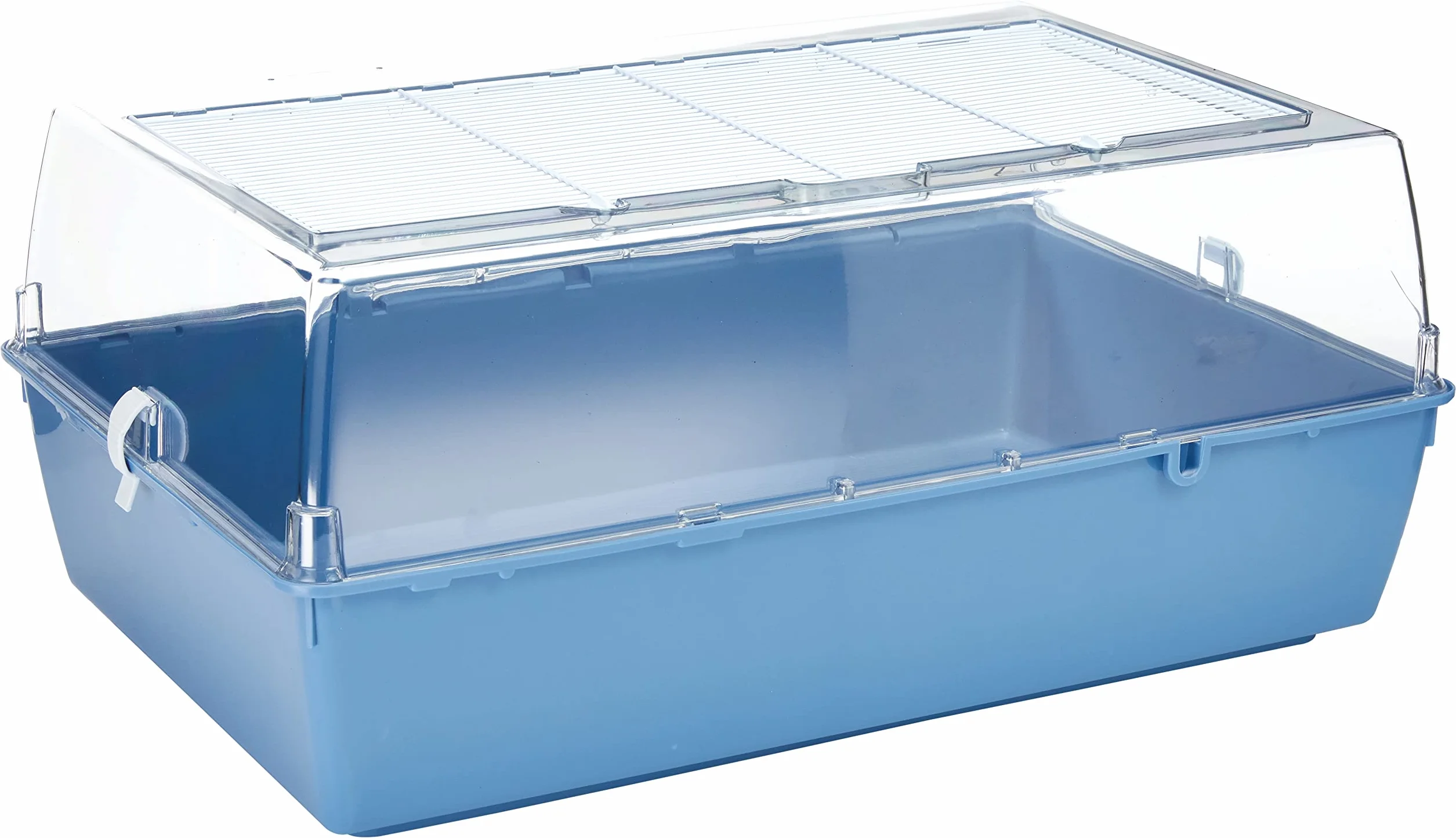 Ferplast Jaula para Hamster en Plástico Duna Jaula para Ratones, Techo Practicable con Rejilla para facilitar la Limpieza y optimizar la Ventilación 71 x 46 x h 31,5 cm.