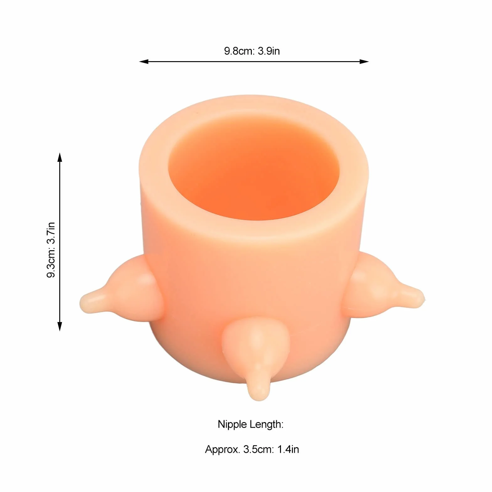 Fockety Cuenco de Leche con Burbujas, 350 Ml, 5 Pezones, Comederos de Silicona Líquida para Cachorros para Varios Cachorros, Alimentador de Leche para Cachorros, Estación de Lactancia